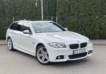 BMW Seria 5 F10-F11 Touring Facelifting 525d 218KM 2016 BMW Seria 5 525D 2016r LCI F11 M-Pakiet AUTOMATZAMIANA 2.0 Diesel 218KM, zdjęcie 4