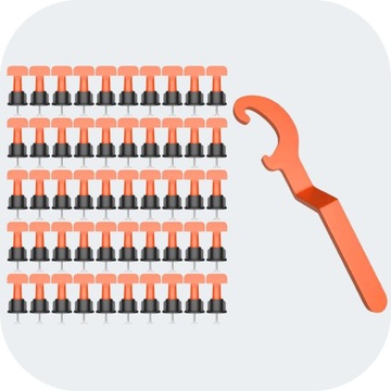 КОМПЛЕКТ САМОВЫРАВНИВАЮЩЕЙСЯ СИСТЕМЫ ЗАЖИМ ДЛЯ УКЛАДКИ ПЛИТКИ ВЫРАВНИВАНИЕ