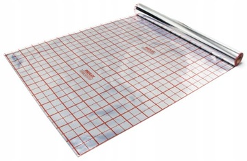 FOLIA DO OGRZEWANIA PODŁOGOWEGO PODŁOGÓWKI MOCNA BARDZO GRUBA 0,130mm 50 M