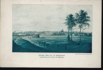 g0117 Gleiwitz Mitte des 19 Jahrhunderts IIustracja ksiazkowa z okolo 1920