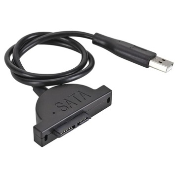 USB 2.0 Slimline SLIM SATA 7 + 6 13 -контактный кабель кабеля