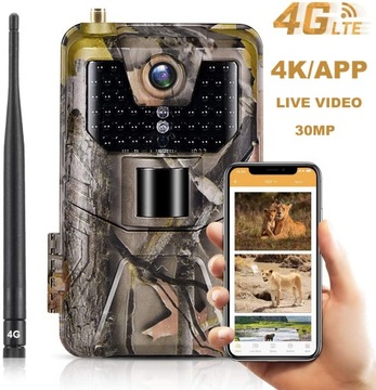 HC-900PRO FOTOPUŁAPKA 4G LTE APP DO PODGLĄDU LIVE_`_`!_!