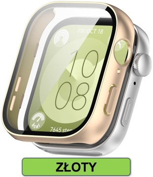 Защитный корпус корпуса + 2IN1 Закрашенное стекло для часов Huawei Fit 3 | 5 цветов