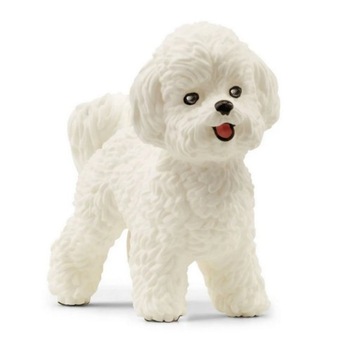 SCHLEICH PIES RASY BICHON FRISE FARM WORLD 13963