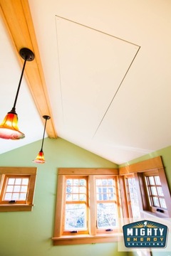 Grzejnik - promiennik montaż do płyt gips-karton 500W