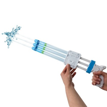 Водяной пистолет, 3 бочки, забавная игрушка для воды