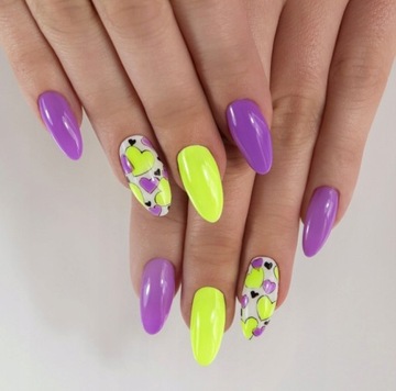 Лак гибридный Semilac 7 мл - 040 Канареечно-зеленый