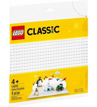 LEGO Classic 11010 Płytka Konstrukcyjna Zima Śnieg