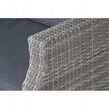 SOFA WYSPA OGRODOWA LOBOS II LEŻANKA 2os. ROZKŁADANA Z PODUSZKAMI MARKIZĄ !