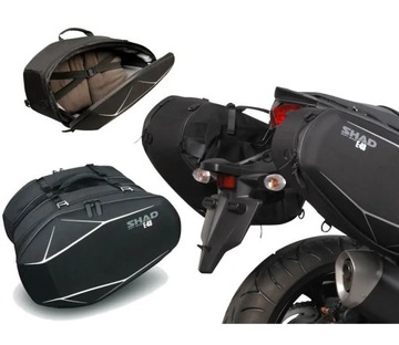 Боковая сумка для мотоцикла Shad E48 40-52 л.