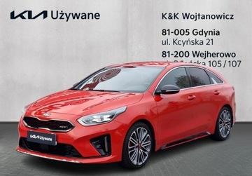 Kia Proceed Shooting Brake 1.6 T-GDI 204KM 2019 Kia ProCeed GT DCT Skory JBL ACC LED Climatronic Navi Keyless FVAT Dealer