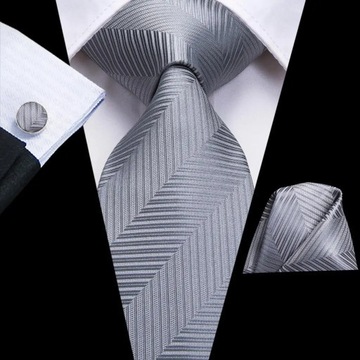 New Design Floral Silver Grey 2022 New Fashion Brand Tie for Men Wedding