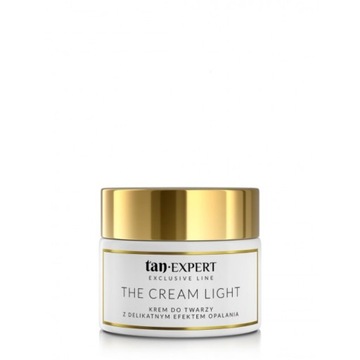 TanExpert Exclusive Line The Cream Light krem do twarzy z efektem opalania