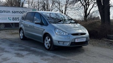 Ford S-Max I 2009 Ford S-Max Raty 2.0 benz Klimatronic El fotel Zarej 7 osoob Zadbany Gwara, zdjęcie 10