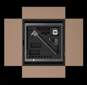Лазерный гравер AlgoLaser Delta 22 Вт + насос 30 л/мин + платформа XL 440*440 мм