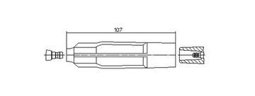 VÍČKO (FAJKA) SVÍČKA ZAPALOVACÍ BREMI 13343/2