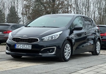 Kia Ceed II Hatchback 5d Facelifting 1.6 CRDi 110KM 2016 Kia Ceed 1.6CRDI 110KM LIFT Led Klimatronik Tempomat Stan Bdb Zarejestrowa