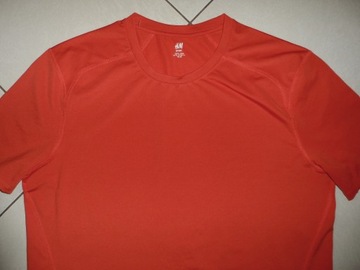 H&M SPORT NOWA KOSZULKA T-SHIRT r XL przytłumione orange