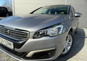 Peugeot 508 I SW Facelifting 1.6 BlueHDi 120KM 2016 Peugeot 508 bezwypadek1wlascicielserwis asopanoramaalu 17 1.6 Diesel, zdjęcie 1