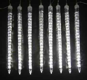 Светодиодные сосульки SMD для наружного освещения синего цвета