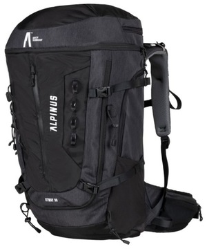 PLECAK ALPINUS OTWAY TREKKING GÓRY czarny + POKROWIEC 50L