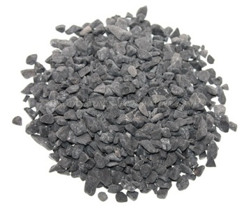 Czarny drobny otoczak ogrodowy Nero Ebano 24kg 4-8