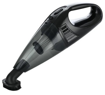 MOCNY RĘCZNY ODKURZACZ AKUMULATOROWY SAMOCHODOWY 120W AKCESORIA FILTR HEPA