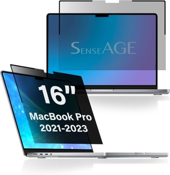 Magnetyczny filtr prywatyzujący MacBook Pro 16 