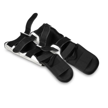 ЗАЩИТЫ ДЛЯ ГОЛЕНИ И НОГ ЩИТКИ ДЛЯ ГОЛЕНИ BUSHIDO MMA GREENS WHITE - M