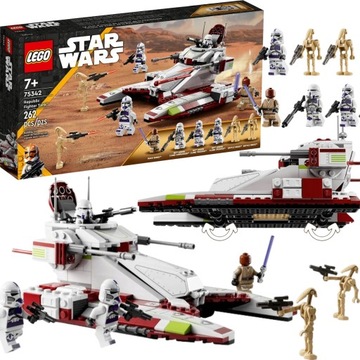 LEGO Star Wars 75342 Czołg bojowy Republiki USZKODZONE OPAKOWANIE