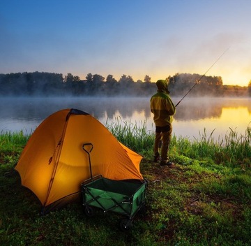 Тачка Садовая тележка для сбора травы, листьев, рассады FREE BAG 80кг