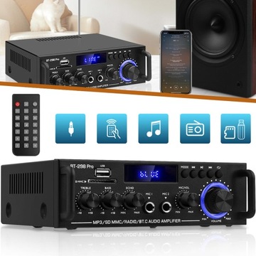 BLUETOOTH 5.0 MINI CYFROWY ODBIORNIK WZMACNIACZA DLA RODZINNYCH IMPREZ