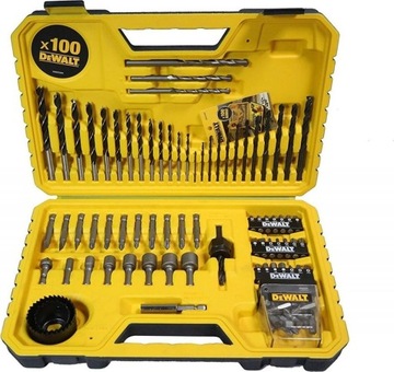 Набор насадок для сверл DeWALT, 100 шт. DT71563