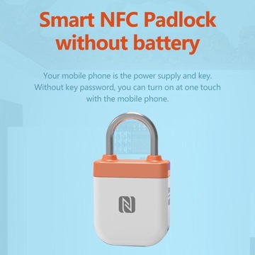 Умный замок NFC с Bluetooth-замком IP55