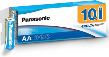 10x EVOLTA TECHNOLOGY INSIDE PANASONIC AA LR6 R6