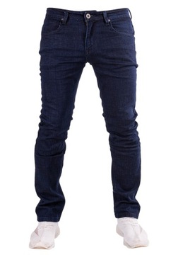 Spodnie męskie jeansowe klasyczne CESC r.33
