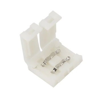 ZŁĄCZKA KLIPS DO ŁĄCZENIA TAŚMA LED 2PIN 8mm