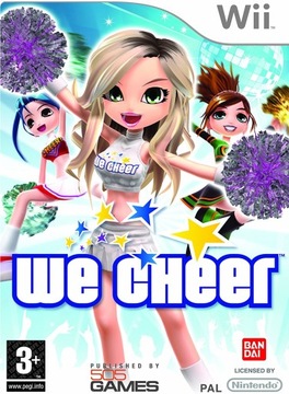 Gra WE CHEER muzyczna rytmiczna cheerleaderka WII