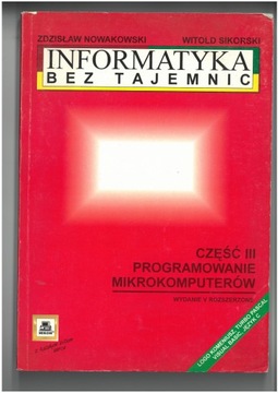 INFORMATYKA BEZ TAJEMNIC CZĘŚĆ 3 WYD MIKOM