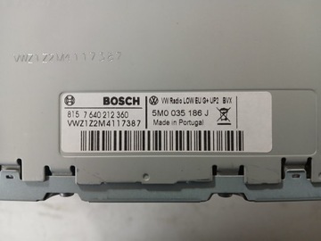 РАДИО CD-ПЛЕЕР VW POLO V 6R 5M0035186J