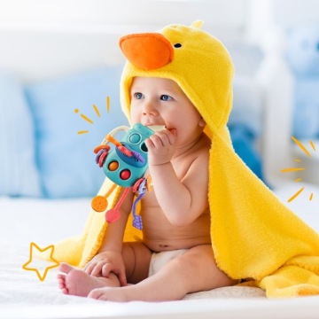 СЕНСОРНАЯ ИГРУШКА-ПОГРЕМКА БУТЫЛОЧКА МОНТЕССОРИ ДЛЯ МАЛЫШЕЙ