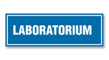 Tabliczka OP-20 - LABORATORIUM