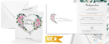 ПРИГЛАШЕНИЕ НА ПРИЧАСТИЕ ИМЯ РЕБЕНКА + КОНВЕРТ ВКЛЮЧЕН [107_5]