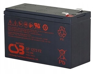 AKUMULATOR AGM 12V 7Ah CSB ( 7AH ) 28W GP1272F2
