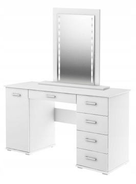 TOALETKA SZUFLADY WIZAŻ MAKIJAŻ Z OŚWIETLENIEM LED