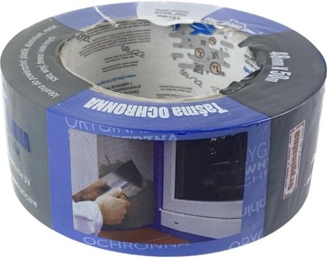 Лента ПВХ Голубая Дельфин 48ммх50м