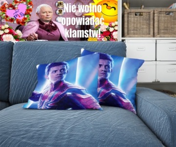 ПОДУШКА TOM HOLLAND SPIDERMAN, 2-СТОРОННЯЯ ПЕЧАТЬ