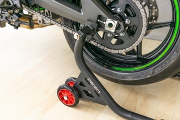 Задняя подставка для мотоцикла Parzini Strada Pro, матовая черная, тип L