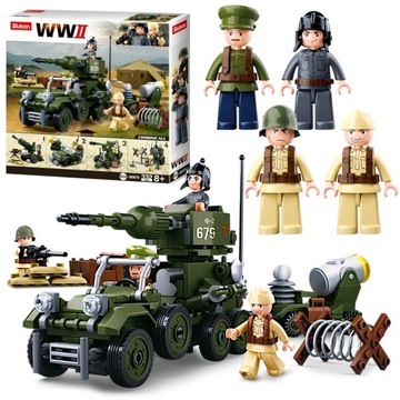 БЛОКИ АРМИЯ ТАНК САМОХОДКА ДЖИП ВОЕННАЯ ТЕХНИКА LEGO ОРУЖИЕ