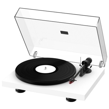 PRO-JECT DEBUT CARBON EVO GRAMOFON MM ORTOFON 2M RED BIAŁY SATYNOWY